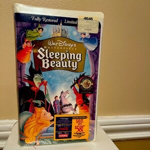 Disney Sleeping Beauty VHS Sealed Limited edition